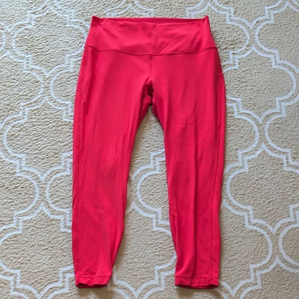 Lululemon Align High-Rise Pant 25" Love Red - Picture 2 of 6
